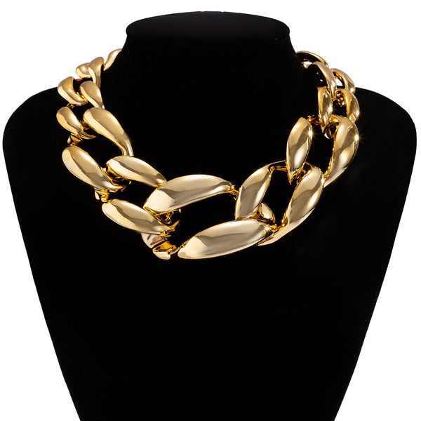 Zaria Oversized Chunky Link Choker Collection