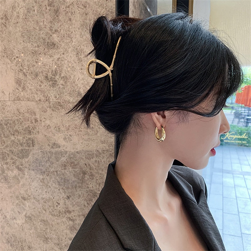 Kallista Gold-Tone Smooth Hoop Earring Collection