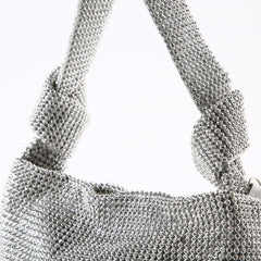evening bags for women rhinestone clutch purse ladies hand bags silver crystal Shoulder bag luxury designer purses and handbags