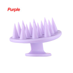 Silicone shampoo scalp hair massager comb brush scalp massager hair shower brush comb