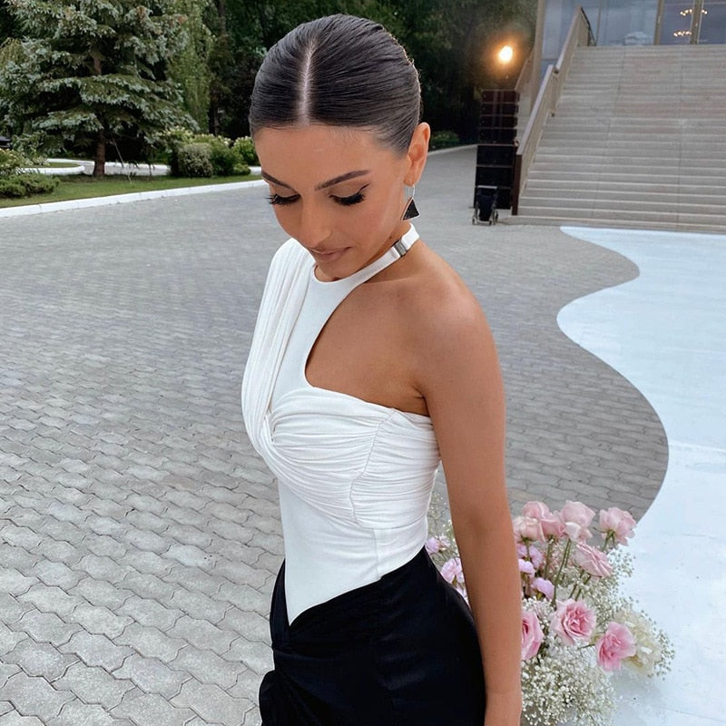 Nerissa One-Shoulder Backless Bodysuit Lingerie