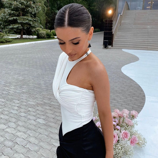 Nerissa One-Shoulder Backless Bodysuit Lingerie