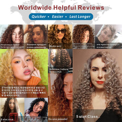 Super Slim MCH Tight Curls Wand Ringlet Chopstick Curls