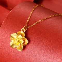 SophiaXuan Buddha Pendant Necklaces Chinese Style Women&#39;s Neck Chain Stone Pendant Big Belly Maitreya Necklace for Women 2021