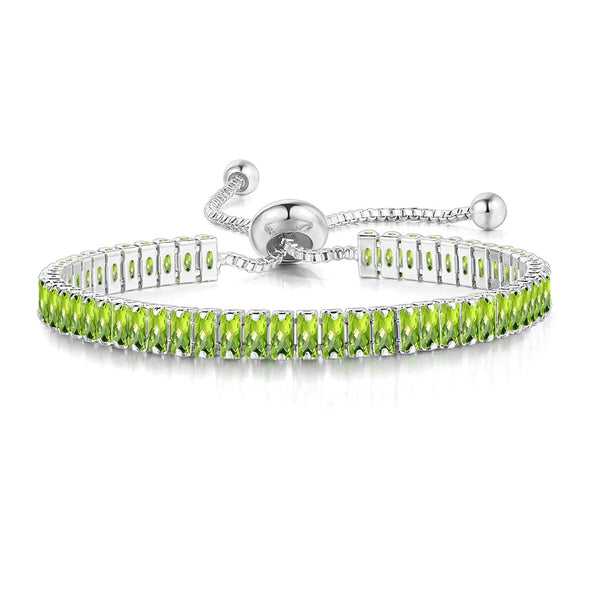 Noire Black Crystal Adjustable Bangle Collection