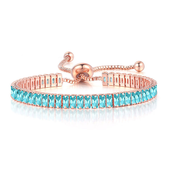 Noire Black Crystal Adjustable Bangle Collection