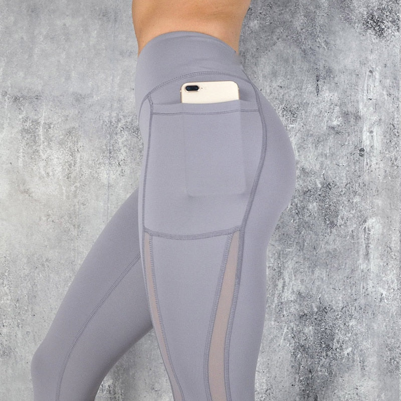 Meshy cutout leggings