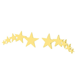 Kinitial 1Pair Fashion Gun Pistol Jewelry Gift Charm Gun Shape Earrings for Women Statement Earring Wedding Party Accessory