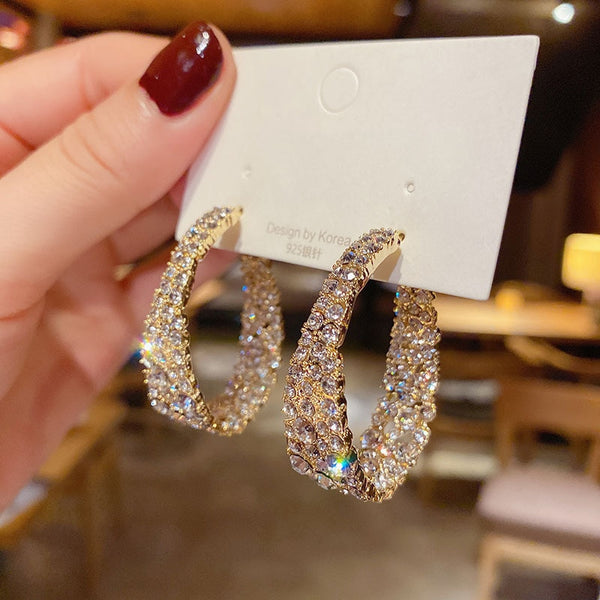 Oriana Gold-Tone Rhinestone Earring Collection