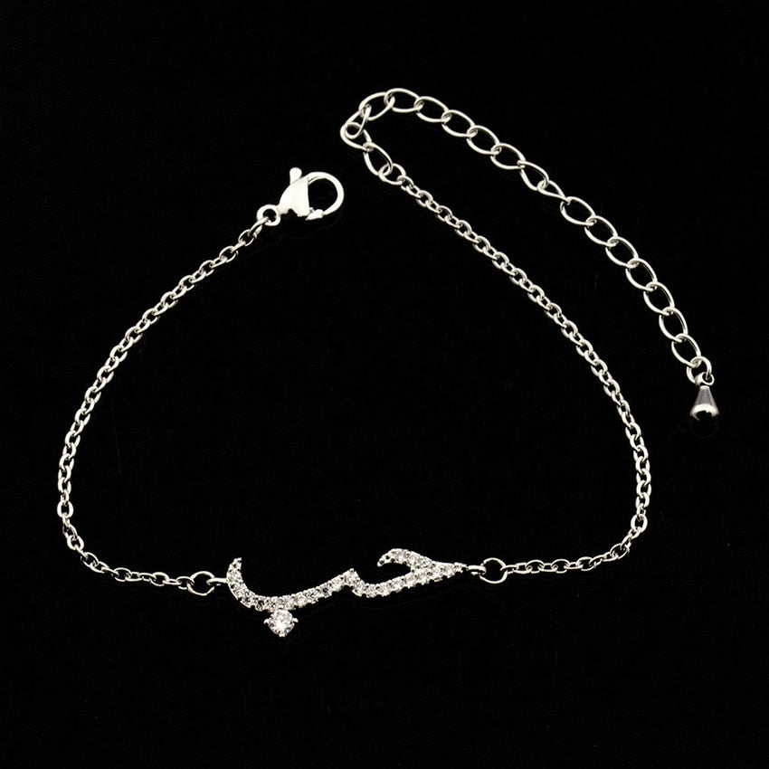 Layla Arabic Love CZ Charm Bracelet Secondary image