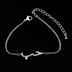Charm Lovely Arabic CZ Love Statement Bracelets