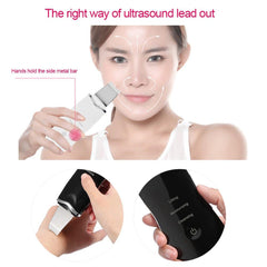 Beauty Star Ultrasonic Face Cleaning  Skin Scrubber