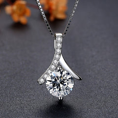 Mother in law Women Necklace Luxury Pendant Round AAA Zircon High Quality Pendant Necklace Mother&#39;s Day Jewelry Birthday Gift