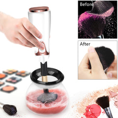 Electric Makeup Brush Cleaner Dryer Silicone Makeup Brushes Washing Cleaning Tool
