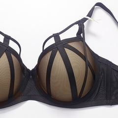 Sexy Lingerie For Women Bra Set Push Up  Strappy Style Padded Cup Underwire 3 Colours