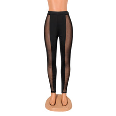 Meshy Leggings Women