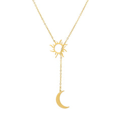 Sun Totem And Moon Necklace