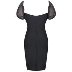 Ocstrade Black Bandage mini Dress