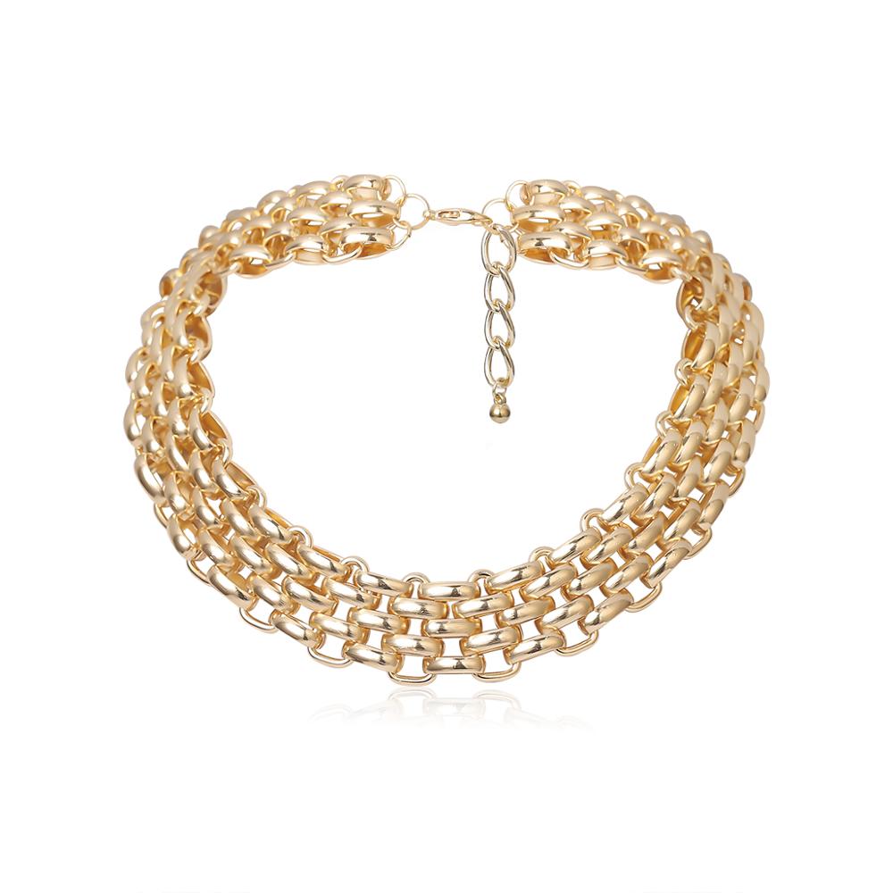 Vesper Chunky Chain Choker Necklace