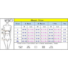 Rib Bikini Set Swimwear 2-Pieces Brazilian Swimming Suit