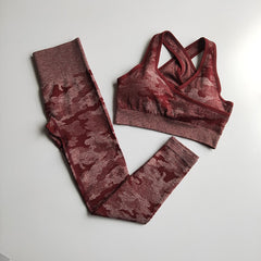 Camo Seamless Yoga Set