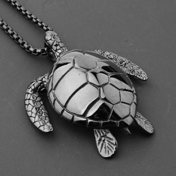Talia Turtle Pendant Necklace