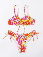 2022 New Sexy Printed Bikini Women Swimsuit Female Push Up Swimwear Brazilian Bikini Set Bathers Bathing Suits Summer Beach Wear