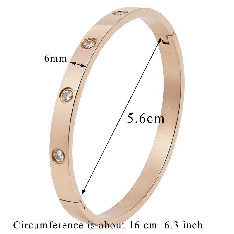 Ysolde Stainless Steel Open Bangle Collection