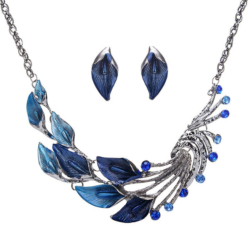 Valencia Geometric Tassel Jewelry Set