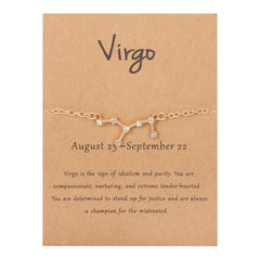 Star Zodiac Sign Bracelet