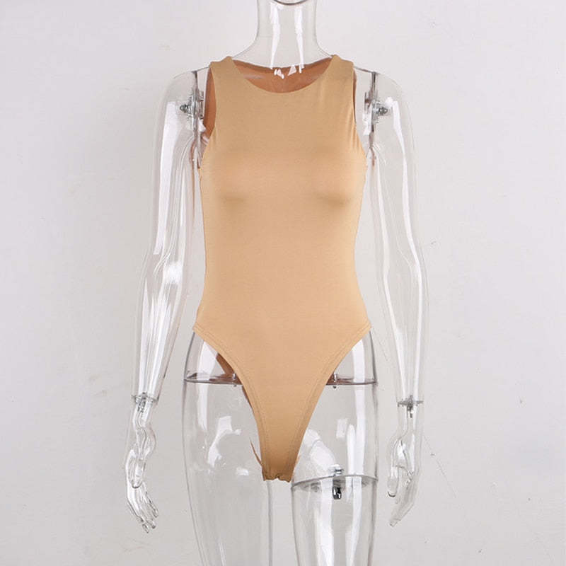 Body cotton Tops Streetwear White Bodysuits suit clothes catsuit size O Neck Summer Sleeveless Sexy Bodysuit Women Off Shoulder