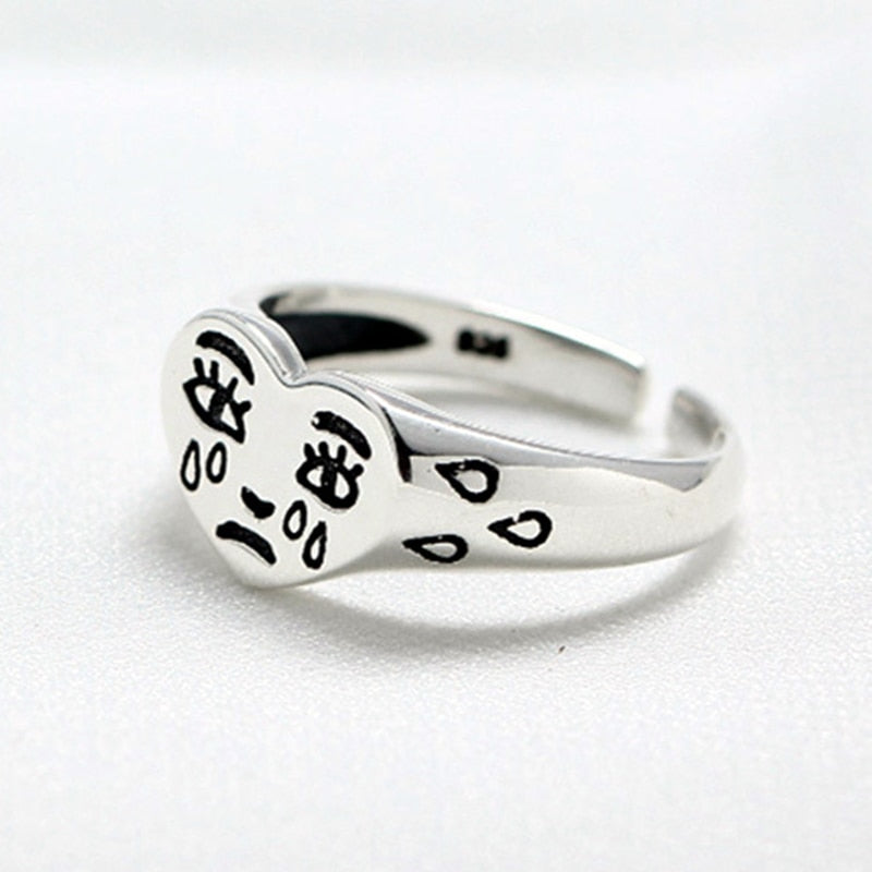 Roux Hand-Carved Punk Statement Ring Collection