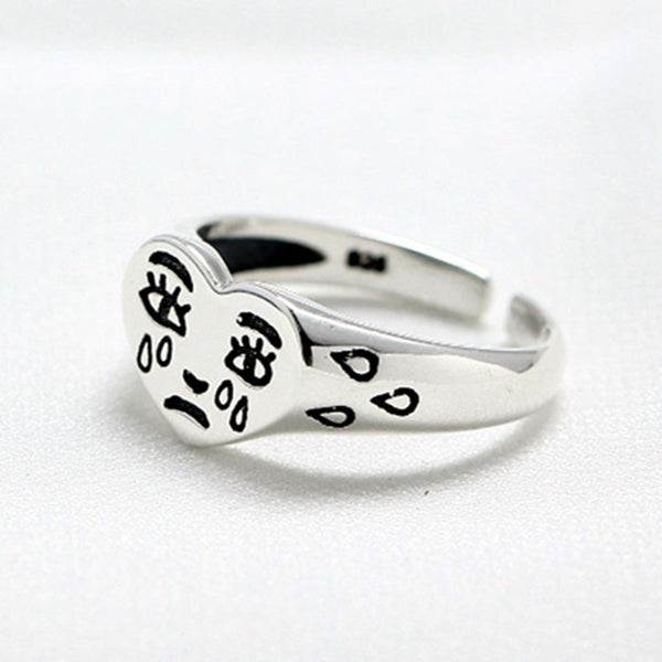 Roux Hand-Carved Punk Statement Ring Collection