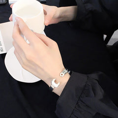 Wrench Open Bangles for Trendy Style