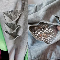 Harlan Pants Stretch Sequins Casual Pants Female