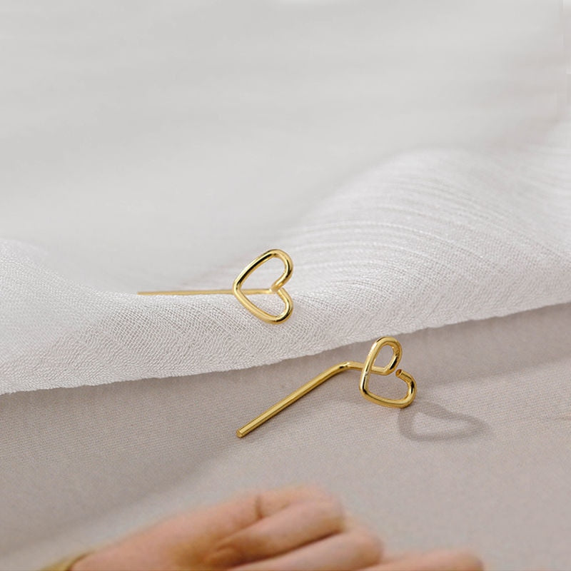 Amora Enamel Heart Stud Earring Collection