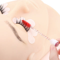 Diamond-Crystal Eyebrow Brush With Tube Reusable