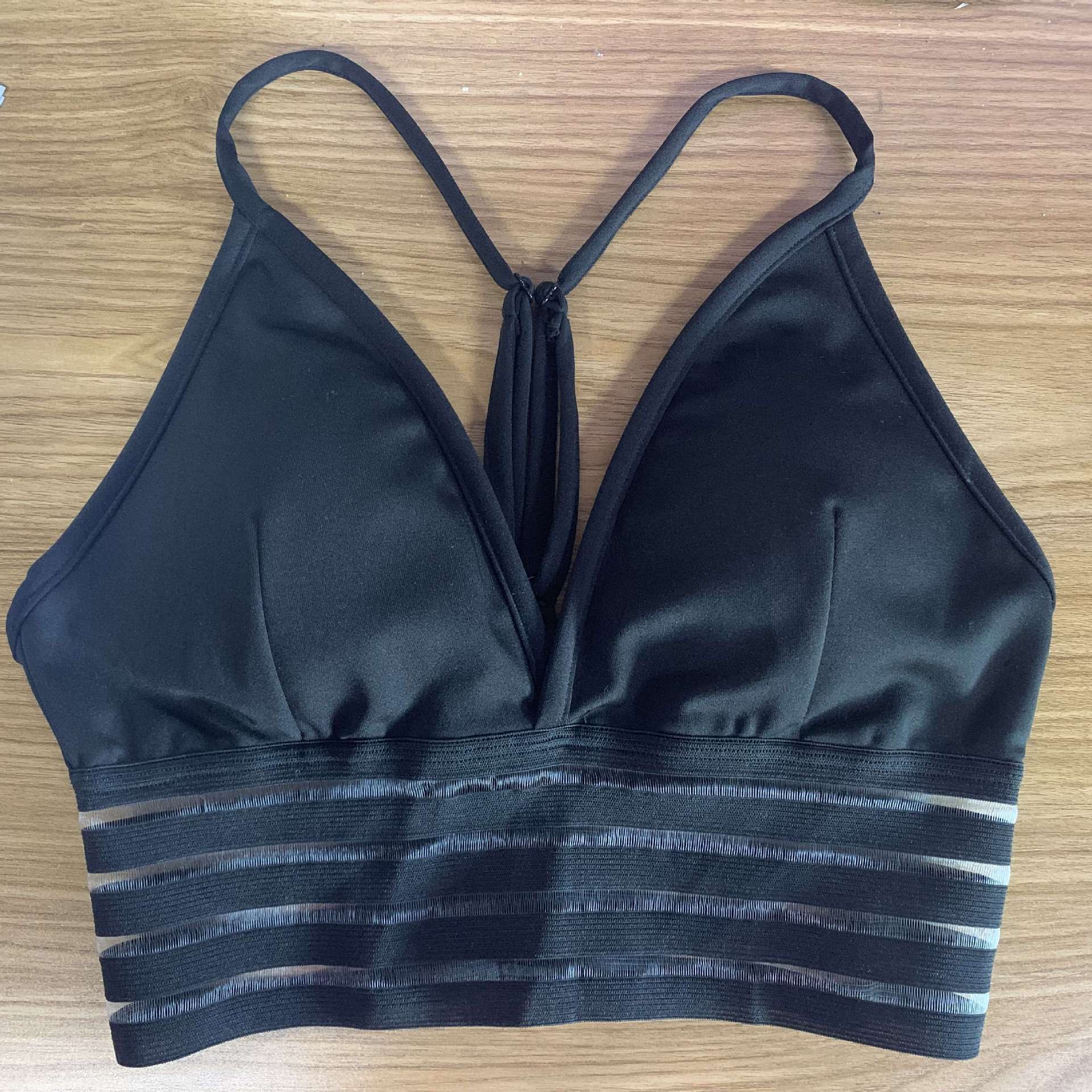 Yoga Clothes Top Bra Versatile Mesh Patchwork Sports Secondary image