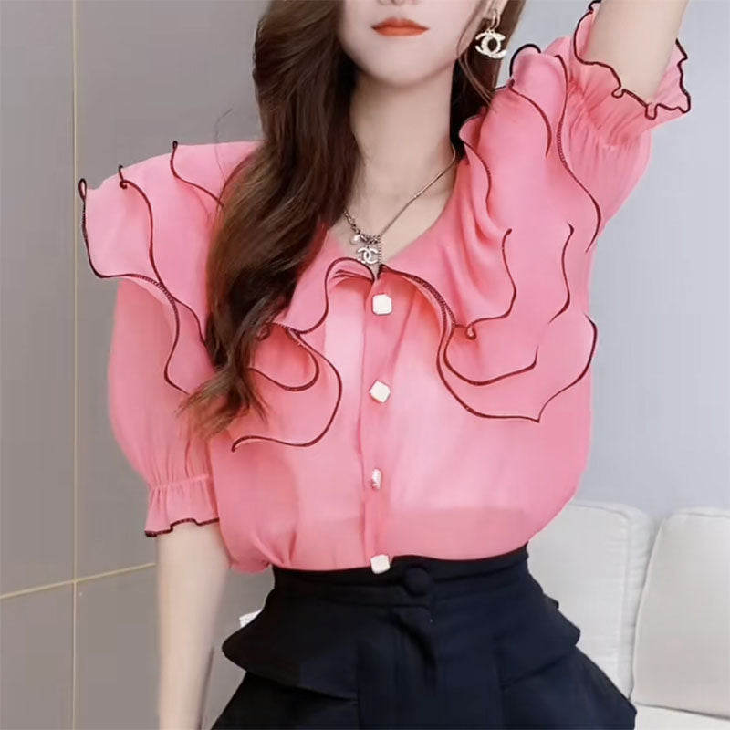 Bella Short-Sleeved French Shirt Main image