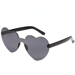 Heart Shaped Diffraction Sunglasses