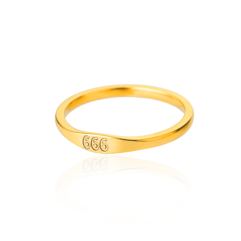 Astra Angel Number Stainless Steel Ring Collection