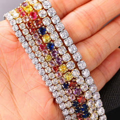 Simple Iced Out Tennis CZ Choker Necklace