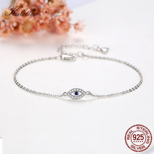 Nazar 925 Sterling Silver Evil Eye Bracelet