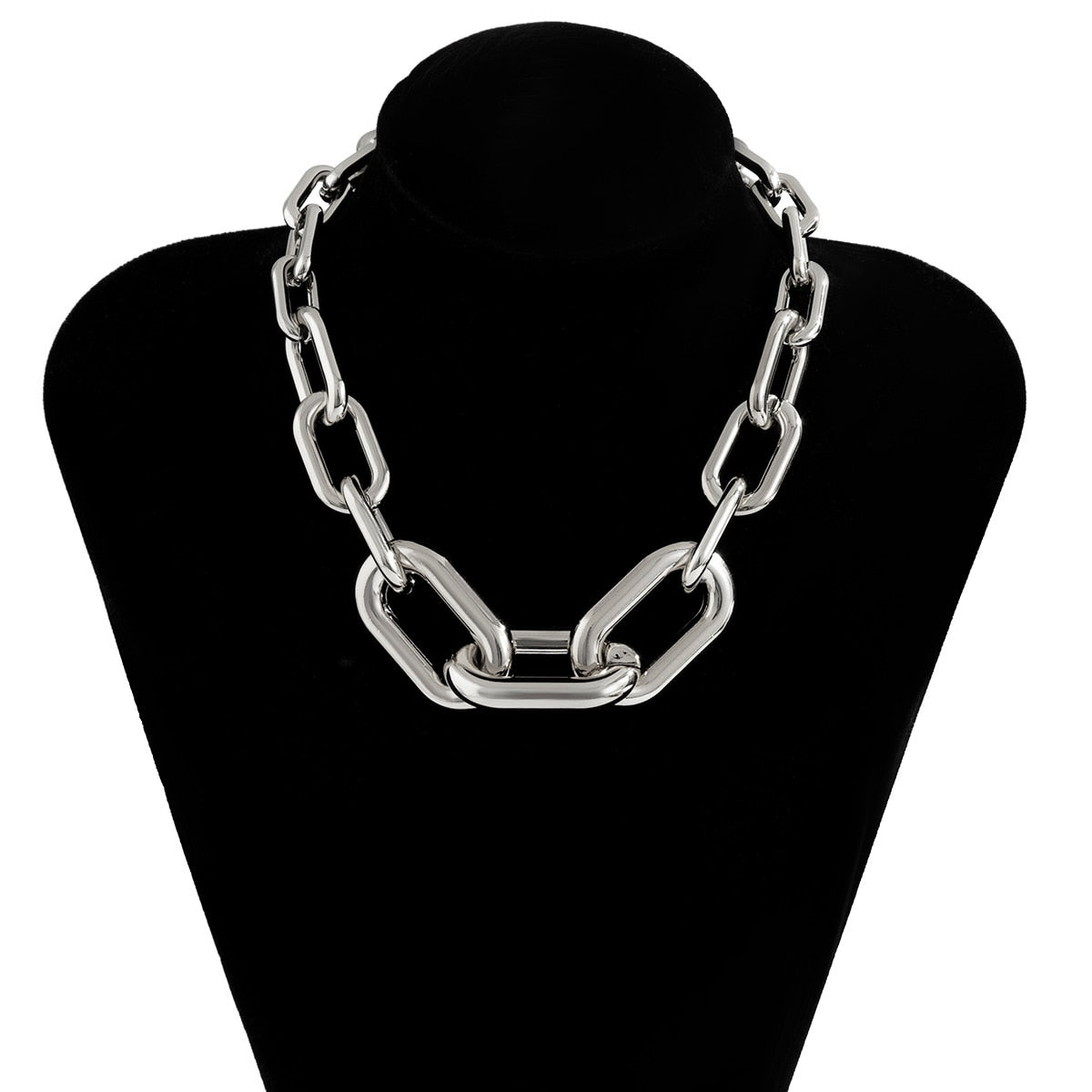 Zaria Oversized Chunky Link Choker Collection