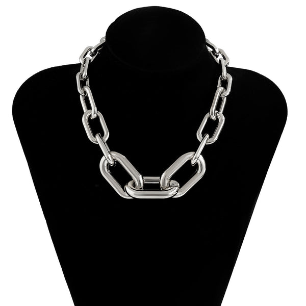 Zaria Oversized Chunky Link Choker Collection