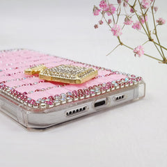 Rhinestone Crystal Perfume Bottle Phone Case for Apple