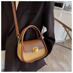 Pu Leather Crossbody Bag Small Flap Messenger Bag Handbags