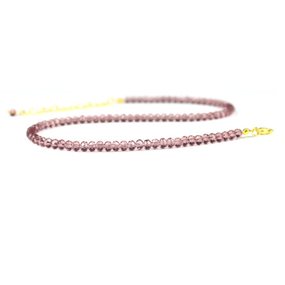 Simple Black Beads Short Necklace
