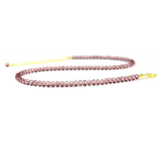 Simple Black Beads Short Necklace