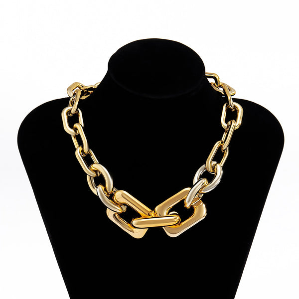 Zaria Oversized Chunky Link Choker Collection